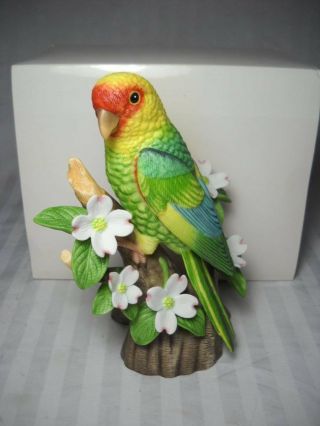 Lenox Carolina Parakeet Bird Figurine 6 " Limited Edition W/ Box And