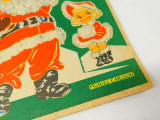 Vintage 1940s MAKE YOUR OWN CHRISTMAS CARDS Muriel Carlson Reuben Lilja & Co 2