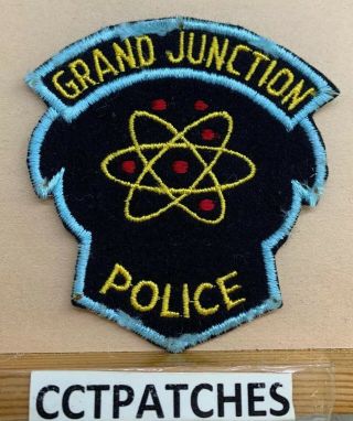 Grand Junction,  Colorado Police Felt Shoulder Patch Co