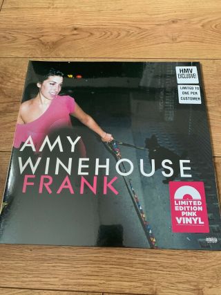 Amy Winehouse - Frank: Ltd Edition Pink Vinyl: New: Unopened: Hmv Lp