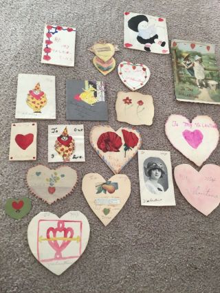 17 Vintage Antique Handmade Valentines From The Early 1900s