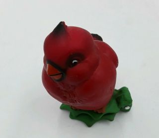 Hallmark Keepsake Ornament Baby Red Bird Clip On Ornament 1988