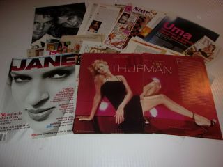 Uma Thurman 45 Clippings Last Chance Only Listed For 1 Day`