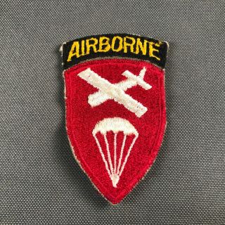 Occupation Period Us Army Airborne Command Ssi Patch German Made 905m
