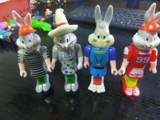 4 Pez Rare Variations Back In Action Bugs Bunny Pez With Body Parts