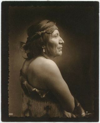 Navajo By William M.  Pennington Gorgeous Vintage Photo Native American Indian