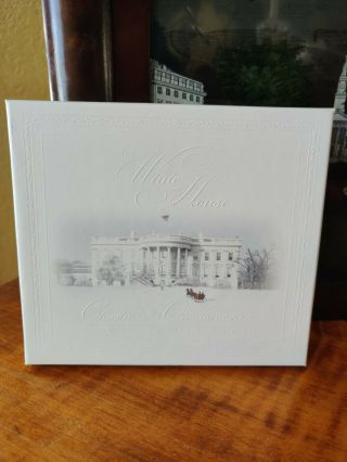 White House Christmas Ornament 2006 W/ Box And Paperwork