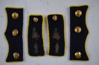 Greece - Epaulets (epaulettes) Of Greek Military Academy (army) Cadet 1946 - 1973
