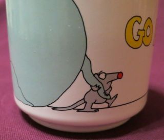 BOYNTON COFFEE MUG CUP ELEPHANT MOUSE GO FOR IT RECYCLED PAPER PRODUCTS 3