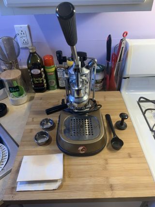 Vintage La Pavoni Europiccola Espresso Coffee Lever Machine
