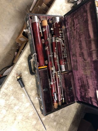 Vintage Kohlert Bassoon,  Maple Body,  Made In Germany / Restore / Parts / Refurb