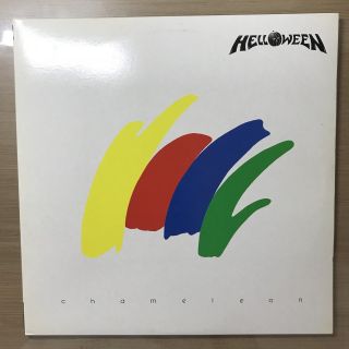Helloween Chameleon Korea 1993 Vinyl 2 Lps With Inserts