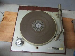 Rek - O - Kut Rondine B - 12gh Turntable Vintage