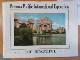 1915 Panama Pacific International Expo Program Bklt