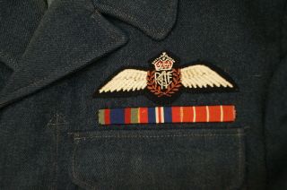 Post WW2 Canadian RCAF Wing Commander Battledress Jacket Tunic 2