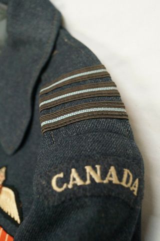 Post WW2 Canadian RCAF Wing Commander Battledress Jacket Tunic 3