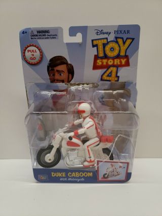 Toy Story Knock - Off Of The Evel Knievel Stunt Cycle Gyro Powered Bike Evil Style