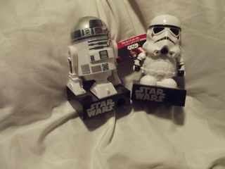 Star Wars R2d2 And Storm Trooper Mini Candy Dispenser Set - Galerie