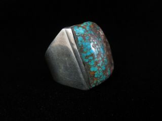 Large and Heavy Vintage Navajo Ring 2