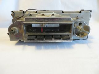 Vintage Am/fm Stereo Radio Gm Delco Chevy Chevrolet Push Button