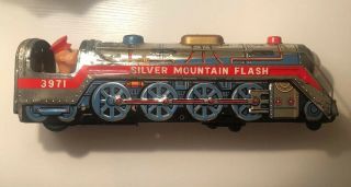 Trace Mark Modern Toys Silver Mountain Flash Antique Train Toy