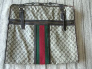 Authentic Vintage Gucci Garmet Bag Made In Italy