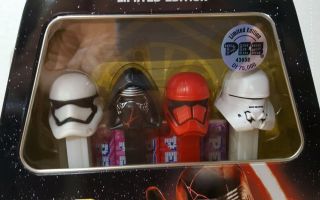 Star Wars Pez - The Rise of Skywalker Tin - Lmt.  Ed.  Only 75,  000 at Pez 2