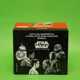 Coca Cola Turkey Turkish Star Wars The Rise Of Skywalker Empty Cans Box Set
