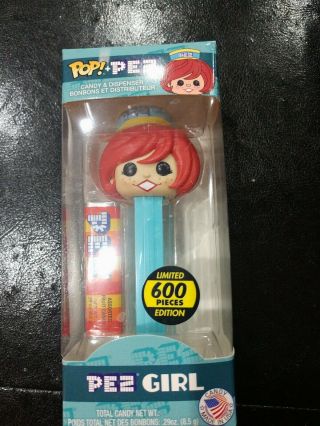 Funko Pop Pez Red Hair Girl - 600 Piece Limited Edition Excel Cond