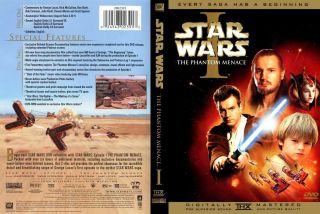 Star Wars Episode 1: The Phantom Menace Dvd 2 Disc Set With Case And Artwork