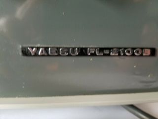 Vintage YAESU FL - 2100B Linear Amplifier 2