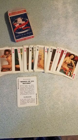 Vintage Erotica Playing Cards