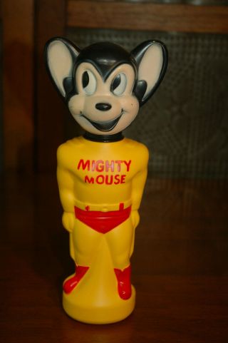 1965 Mighty Mouse " Soaky " Colgate Palmolive Co.  Collectible
