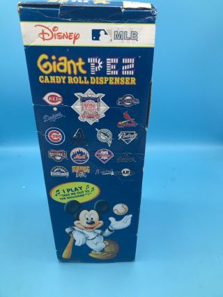MICKEY MOUSE LOS ANGELES DODGERS GIANT PEZ - PLAYS TAKE ME OUT TO BALL GAME 2