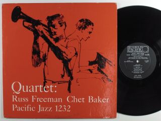 Russ Freeman/chet Baker Quartet Pacific Jazz Lp Mono