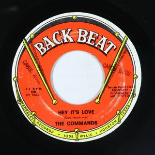 Northern Soul 45 - Commands - Hey It 