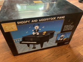 Peanuts Snoopy And Woodstock Piano Animated Musical 50th Anniversary