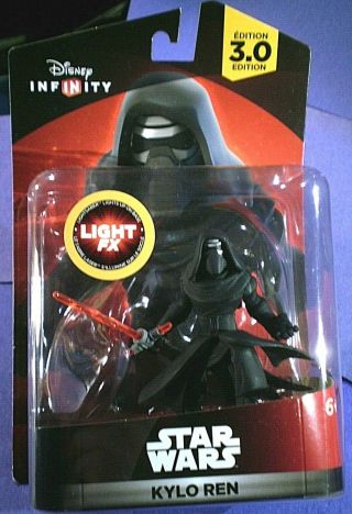 Disney Infinity Kylo Ren Star Wars Figure Light Fx In Package