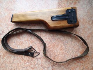Russian Stechkin Pistol Aps Holster Wooden,  Carrying Sling,  Rod