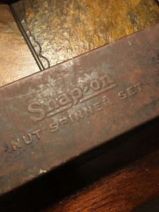 Vintage Snap - On Metal Tool Box 21.  5” (old,  But Great)
