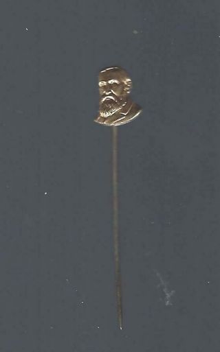 1888 Benjamin Harrison Bust Campaign Stick - Pin