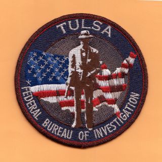 C32 1 Gman Fboi Tulsa Ok Division Terror Police Patch Taskforce Fed Jttf Atf
