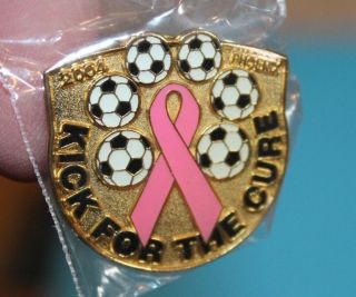 2004 Phoenix Kick For The Cure Soccer Pin