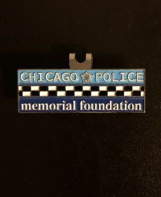 Chicago Police Memorial Foundation Lapel/Shirt Pins - RARE 2