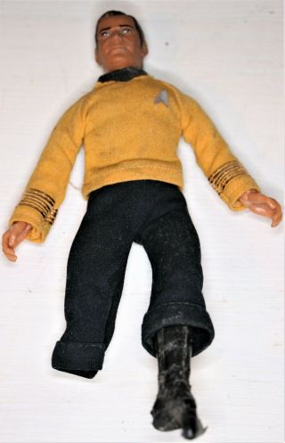 Vintage 1974 Star Trek Captain Kirk Character Action Figure Doll