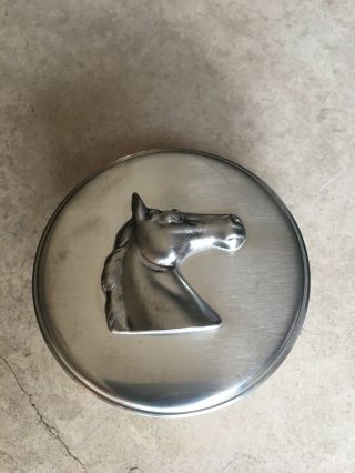 Woodbury Pewter Horse Head Box