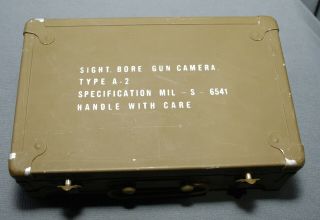 Usaf Rcaf Sight Bore Gun Camera Type A - 2 For The N - 9 Reticle Sight P - 51 Mustang
