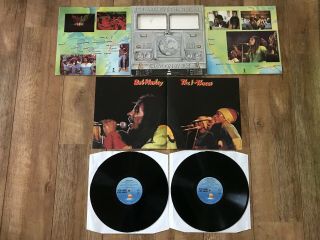 Bob Marley - Babylon By Bus - Vg,  Uk 12 " Vinyl Lp Isld 11 Poster - Plays Great