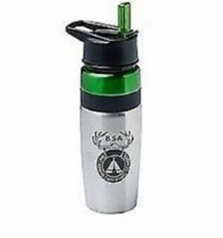 Boy Scout Bsa National Camping School Stainless Steel Water Bottle Travel Mug Gr