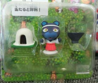 F - 45 Animal Crossing Figure 3cm 1.  1inch Nintendo Takara Japan